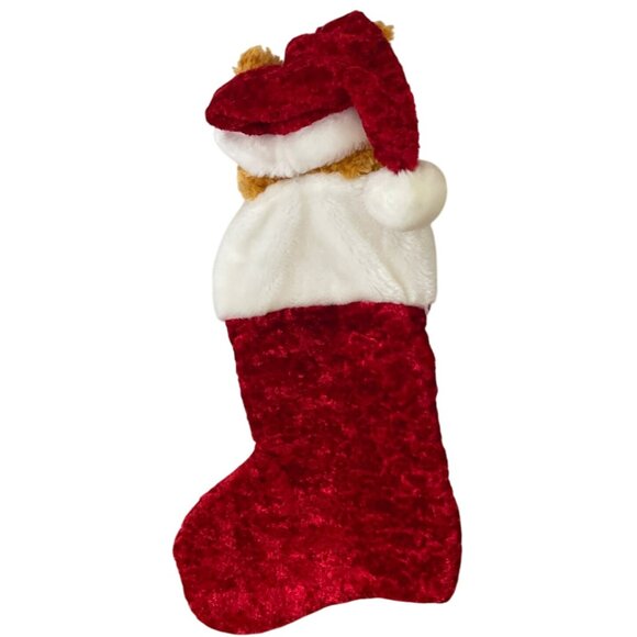 Disney Winnie The Pooh Christmas Stocking 3D Plush 19 In Disney World Exclusive - Picture 2 of 8